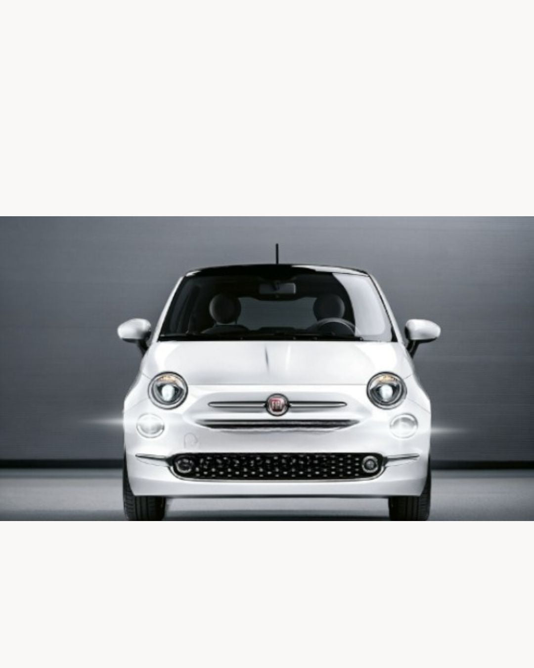 FIAT 500 H7 LED KIT 6000K WHITE 6000 LUMEN CANBUS LOW BEAM PARABOLA HEADLIGHT 