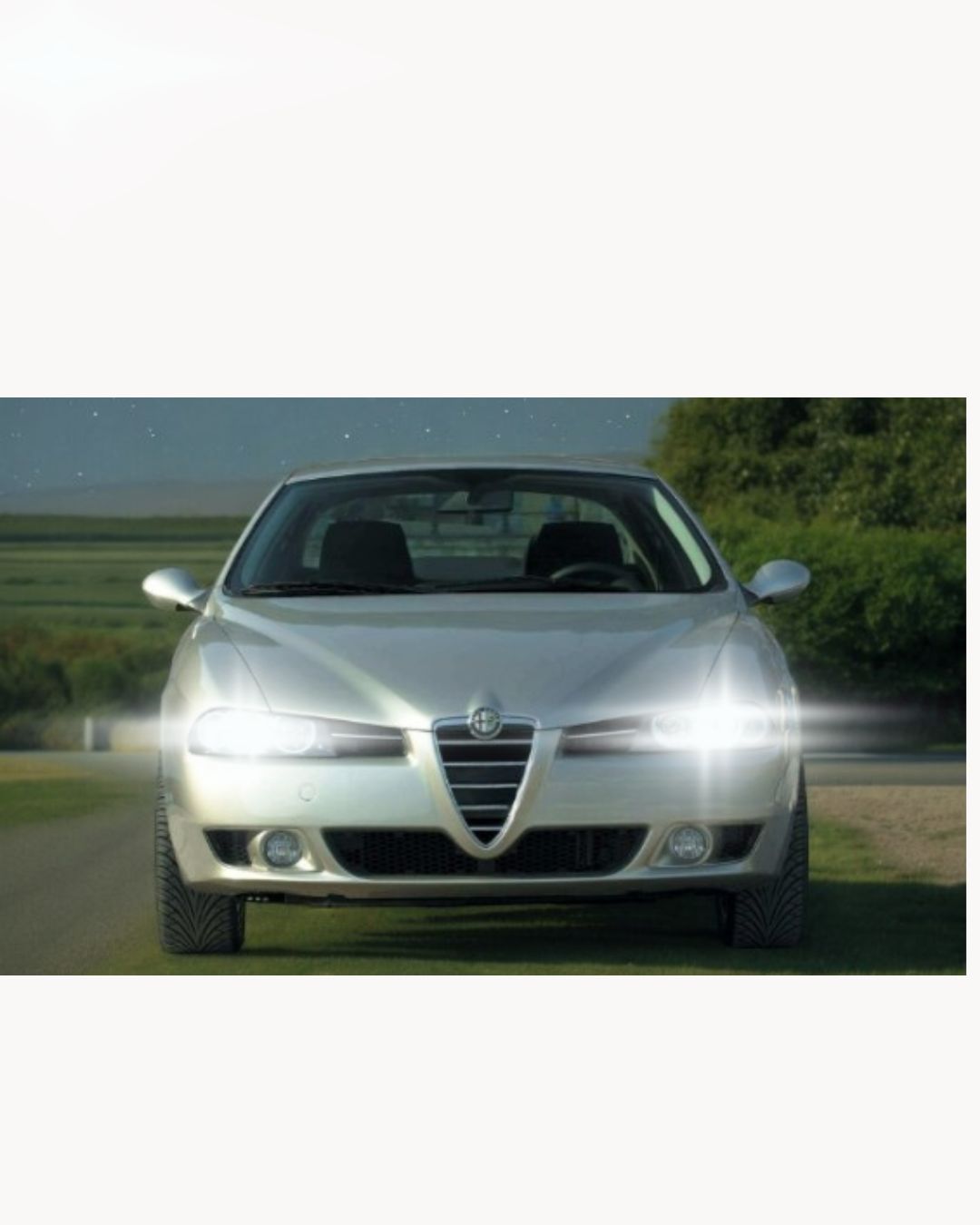 KIT FARI FULL LED ALFA ROMEO 156 ANABBAGLIANTI ABBAGLIANTI E LUCI POSIZIONE LED