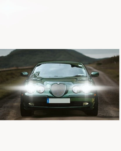 KIT FARI FULL LED JAGUAR S-TYPE ANABBAGLIANTI ABBAGLIANTI CANBUS 6000K NO ERROR