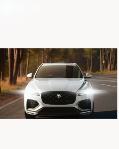 CONVERSIONE FARI FULL LED JAGUAR F-PACE 9600 LUMEN 6000K BIANCO GHIACCIO CANBUS