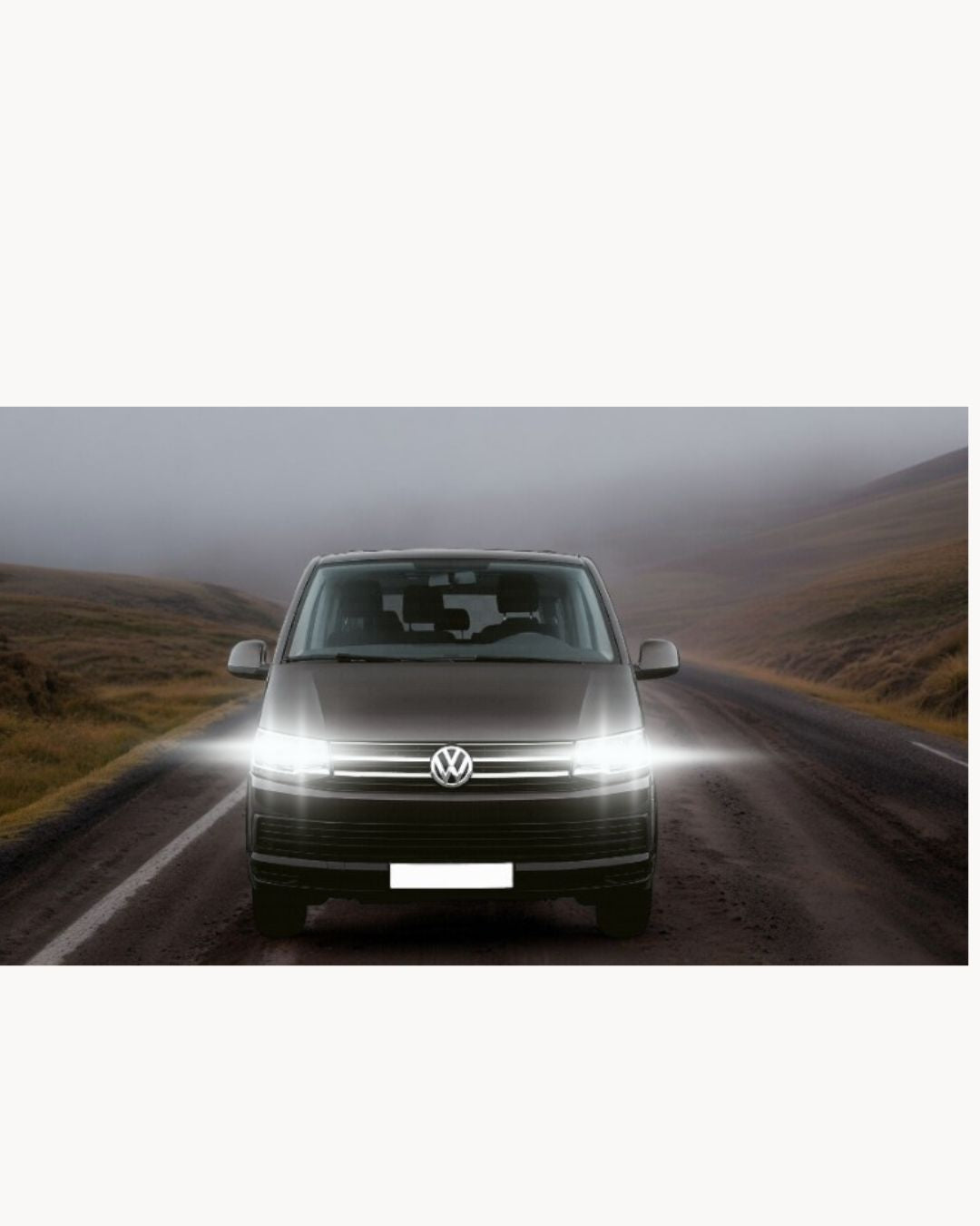 CONVERSIONE FARI FULL LED VW TRANSPORTER T4 18000 LUMEN 6000K BIANCO CANBUS