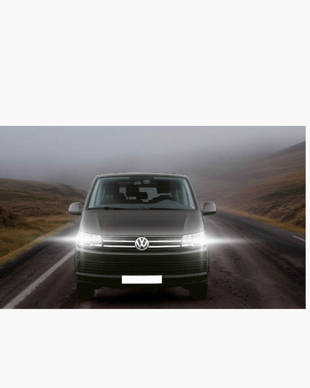 CONVERSIONE FARI FULL LED VW TRANSPORTER T4 18000 LUMEN 6000K BIANCO CANBUS