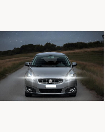 CONVERSIONE FARI FULL LED FIAT CROMA RESTYLING 19600 LUMEN 6000K BIANCO CANBUS