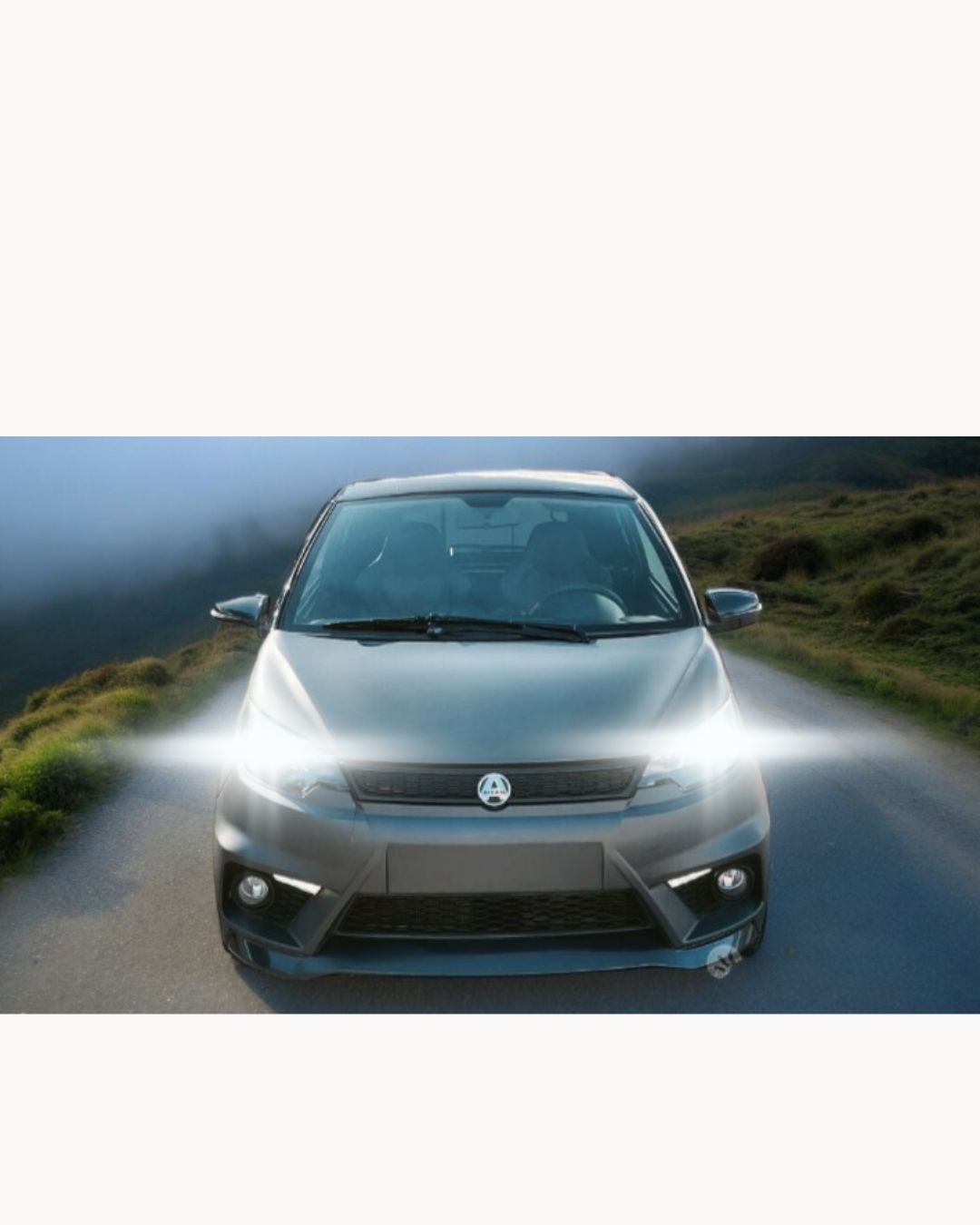 CONVERSIONE FARI FULL LED AIXAM SENSATION 18000 LUMEN CANBUS 6000K BIANCO
