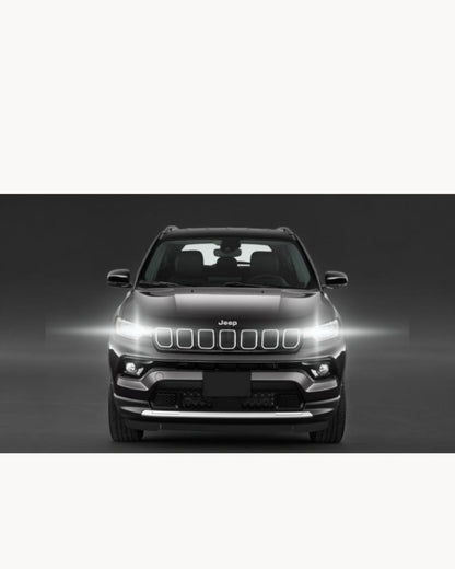 FULL LED HEADLIGHT CONVERSION JEEP COMPASS MP HB3 CANBUS ICE WHITE MONOLED 