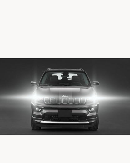 FULL LED HEADLIGHT CONVERSION JEEP COMPASS MP HB3 CANBUS ICE WHITE MONOLED 