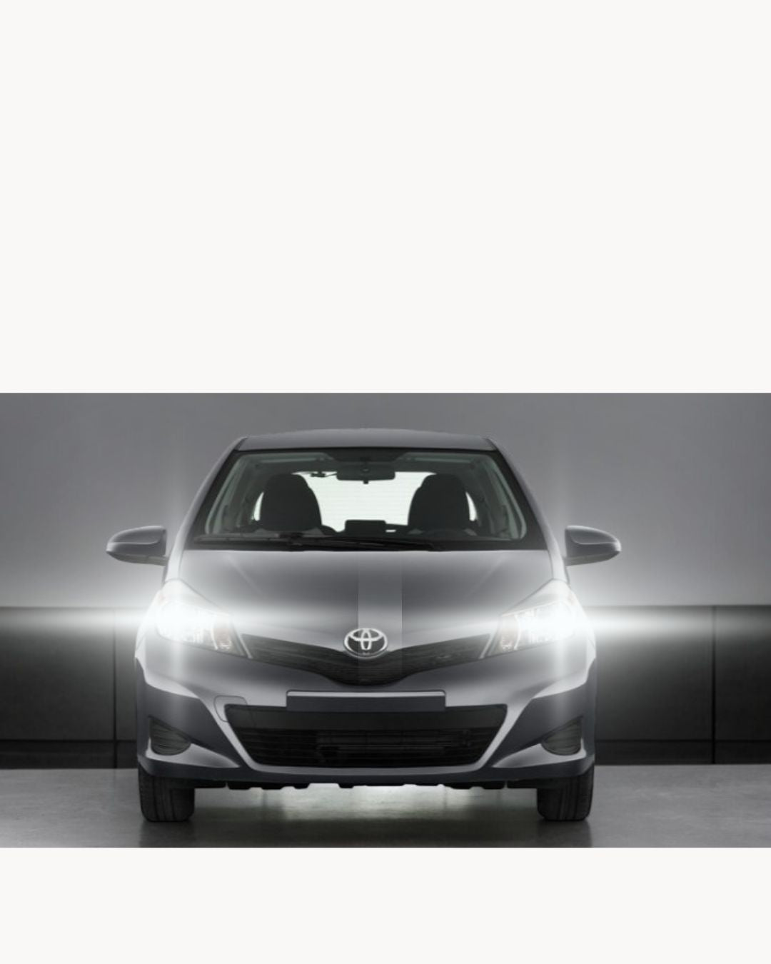 CONVERSIONE FARI FULL LED TOYOTA YARIS MK3 9600 LUMEN 6000K BIANCO CANBUS