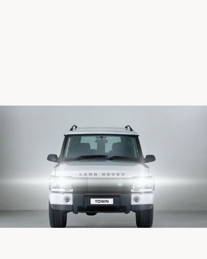 CONVERSIONE FARI FULL LED PER LAND ROVER DISCOVERY MK3 III 6000K BIANCO CANBUS