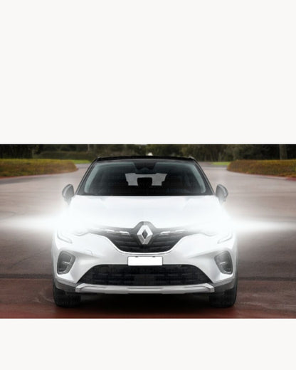 KIT FULL LED H1 ANABBAGLIANTI RENAULT CAPTUR 15000 LUMEN LENTICOLARE NO ERRORE