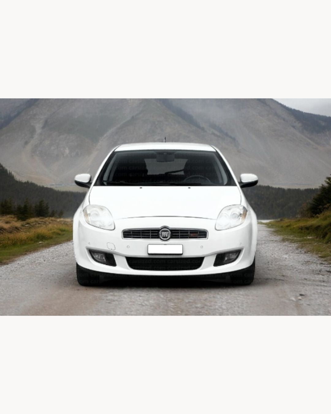 KIT FULL LED FARI POSIZIONI FENDINEBBIA FIAT BRAVO MK2 LENTICOLARI CANBUS BIANCO