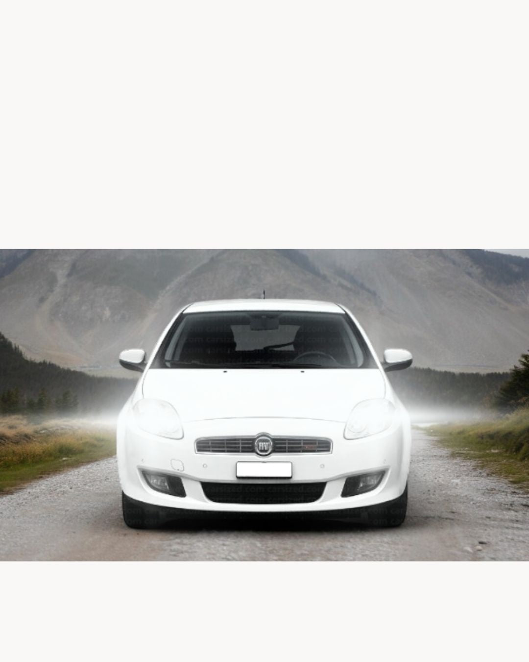 KIT FULL LED FARI POSIZIONI FENDINEBBIA FIAT BRAVO MK2 LENTICOLARI CANBUS BIANCO