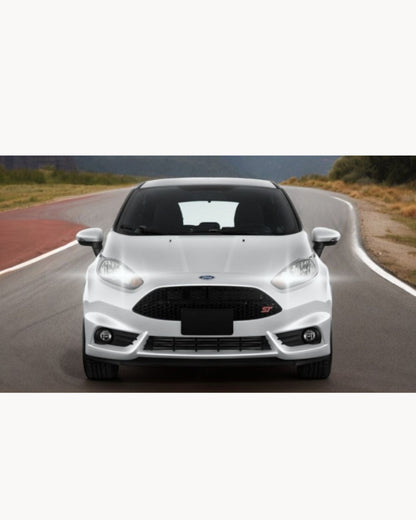 FULL LED HEADLIGHT KIT FORD FIESTA 7 LENTICULAR HEADLIGHT LOW BEAM HIGH BEAM 6000K 