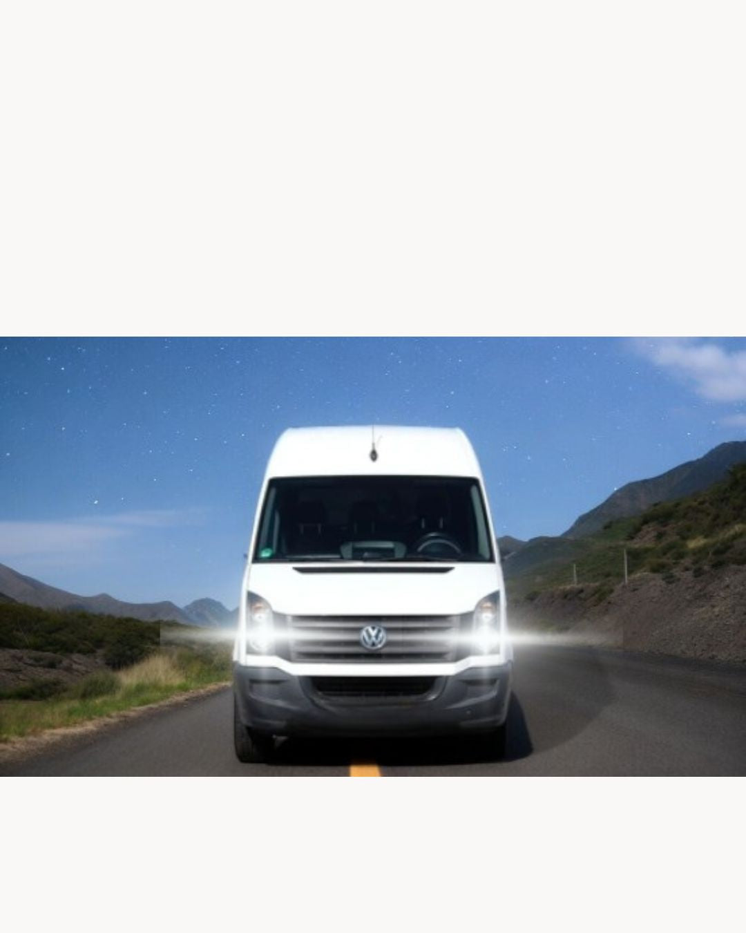 KIT FARI FULL LED VW CRAFTER 2E ANABBAGLIANTI ABBAGLIANTI POSIZIONE 6500K CANBUS