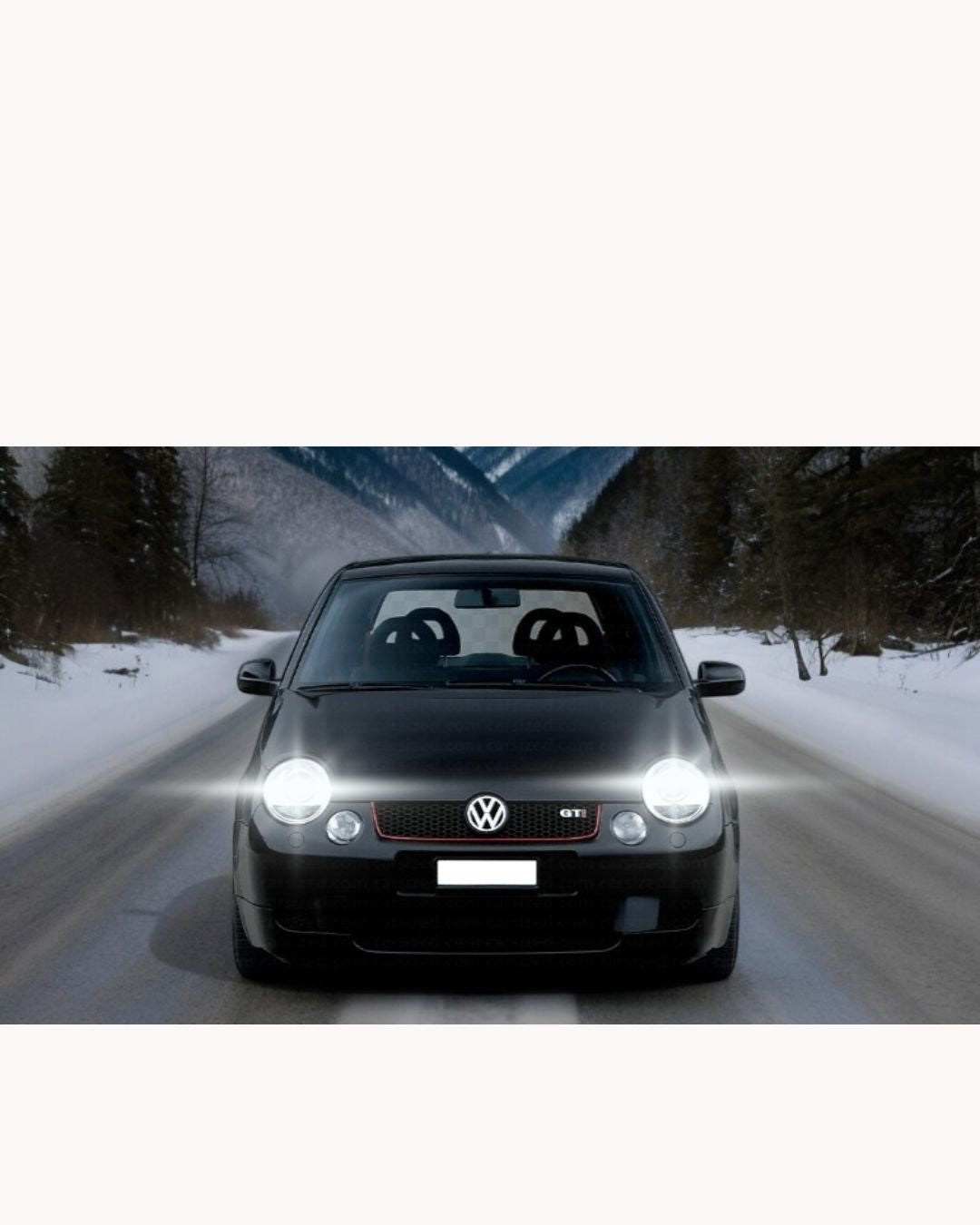 CONVERSIONE FARI FULL LED VOLKSWAGEN LUPO 18000 LUMEN 6000K BIANCO CANBUS