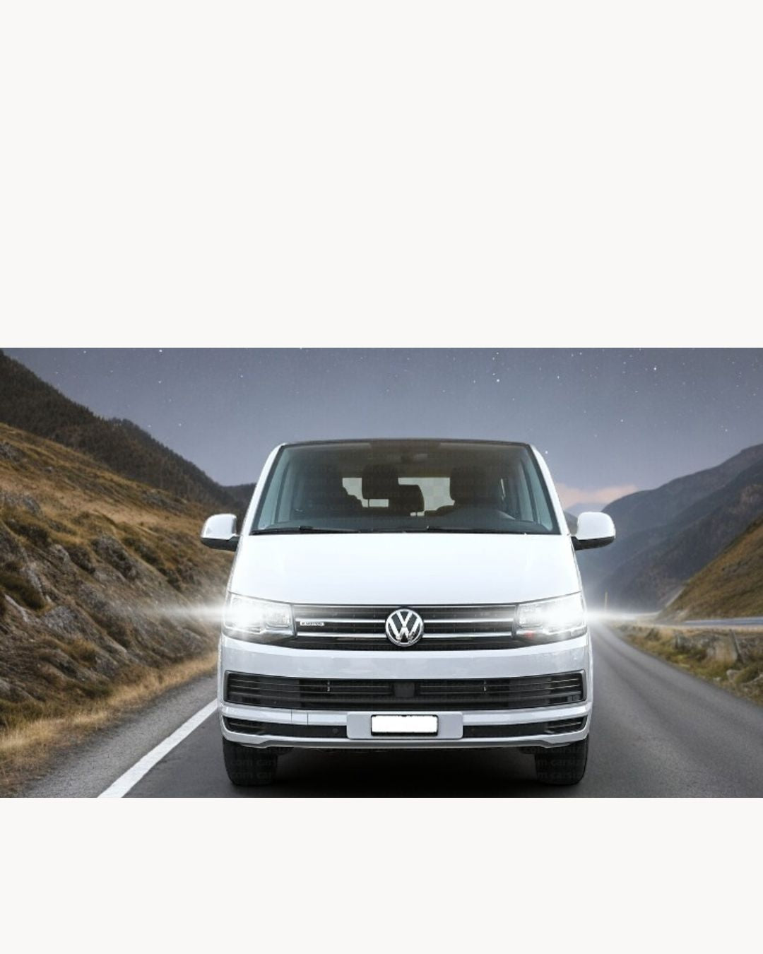 CONVERSIONE FARI FULL LED VW TRANSPORTER T4 18000 LUMEN 6000K BIANCO CANBUS