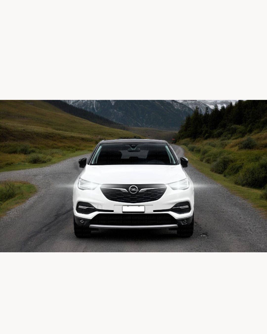 CONVERSIONE FARI FULL LED OPEL GRANDLAND X CANBUS 6000K BIANCO GHIACCIO