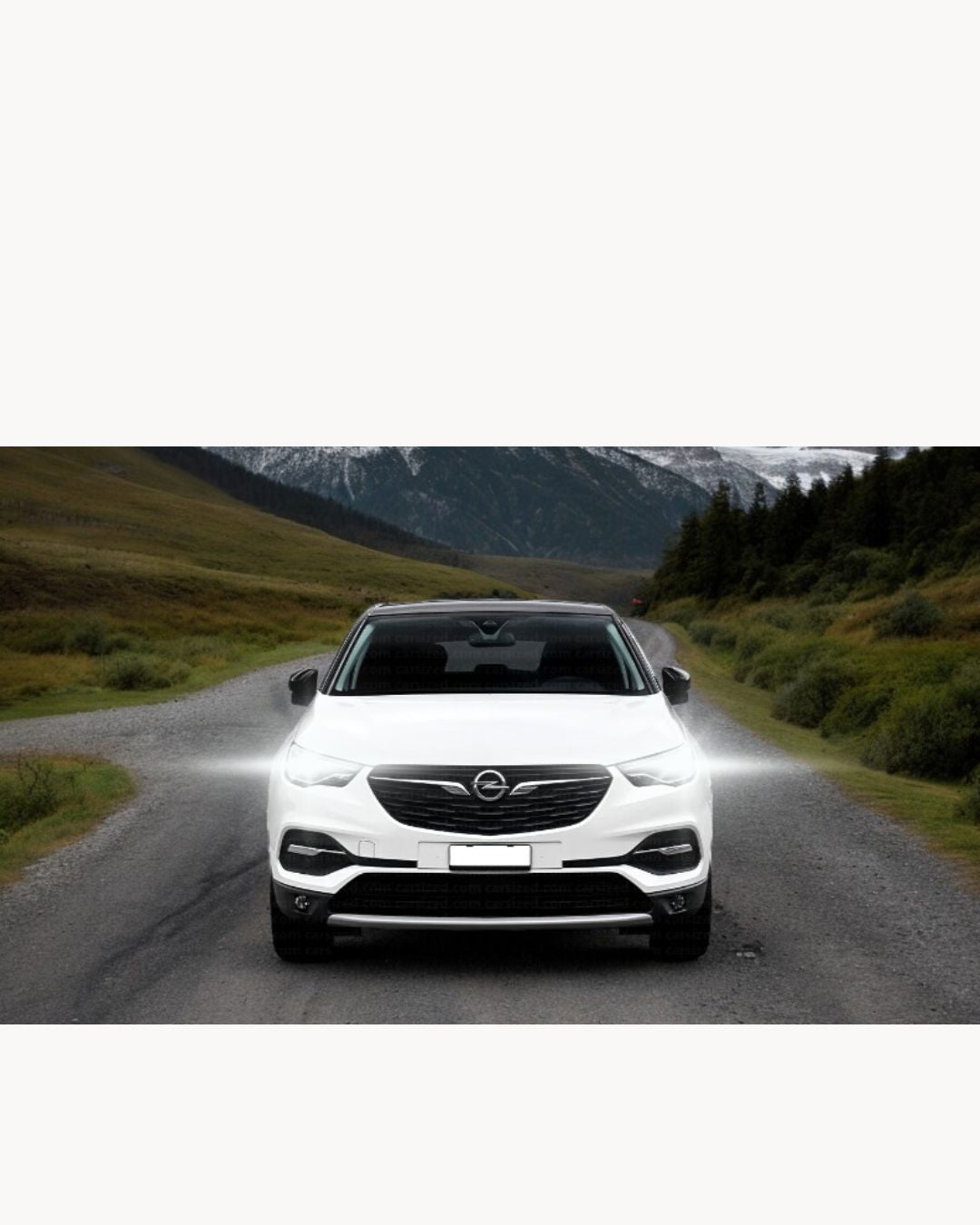 CONVERSIONE FARI FULL LED OPEL GRANDLAND X CANBUS 6000K BIANCO GHIACCIO