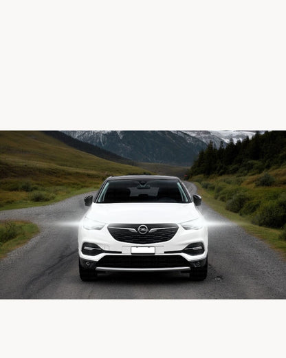 CONVERSIONE FARI FULL LED OPEL GRANDLAND X CANBUS 6000K BIANCO GHIACCIO