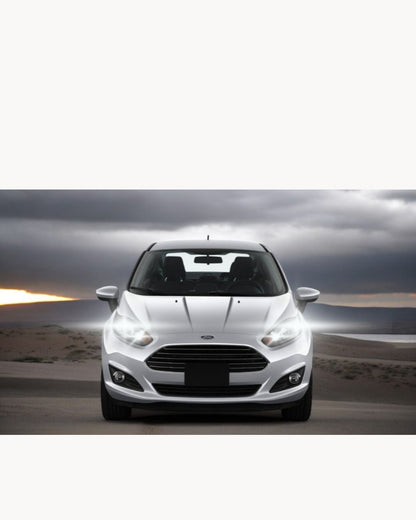 KIT LED ANABBAGLIANTI H7 LED + LUCI DI POSIZIONE T10 LED CANBUS FORD FIESTA MK6