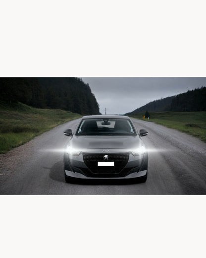 KIT LAMPADE ANABBAGLIANTI LED PEUGEOT 208 LAMPADE LED H7 6000K BIANCO NO ERROR
