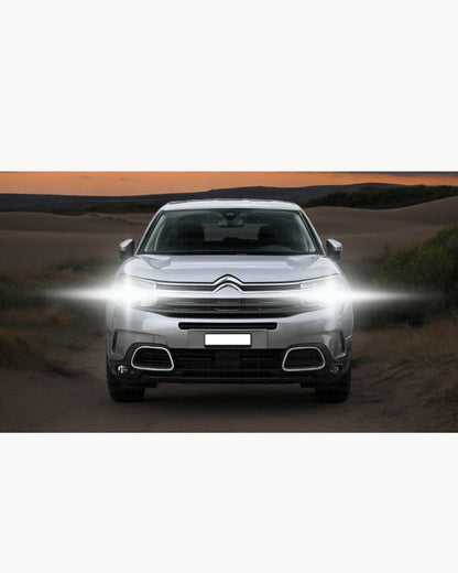 KIT LED H7 CITROEN C5 AIRCROSS 8000 LUMEN 6500K ANABBAGLIANTI CANBUS BIANCO