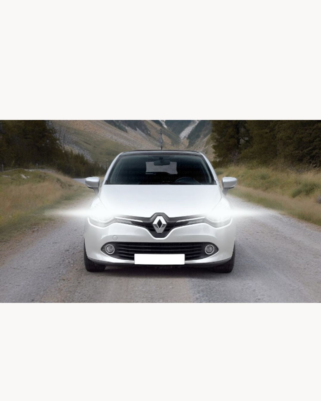 H7 LED KIT FOR RENAULT CLIO MK3 III 6000K WHITE 6000 LUMEN CANBUS LOW BEAM 
