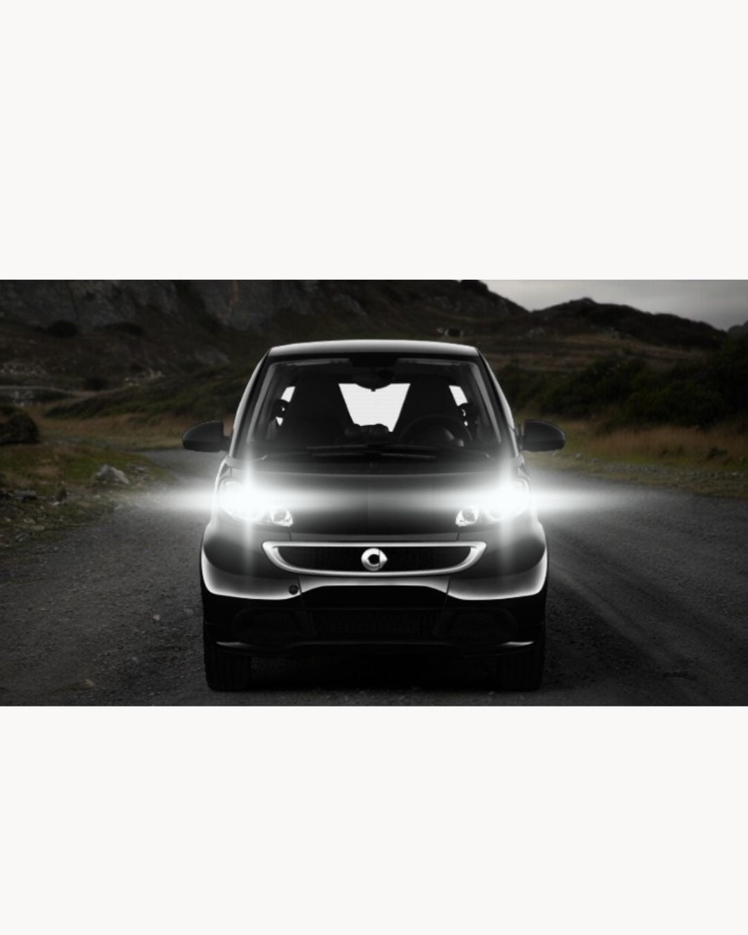 KIT LED ANABBAGLIANTI H7 LED + LUCI DI POSIZIONE LED CANBUS SMART FORTWO 451