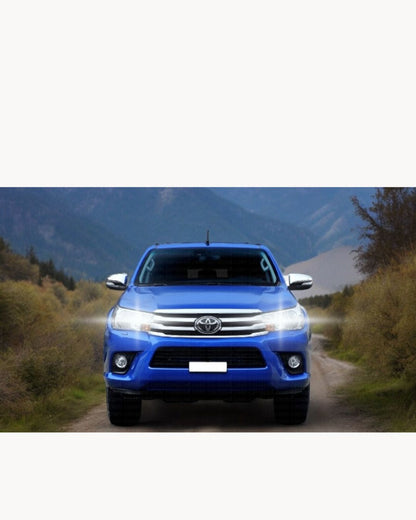 TOYOTA HILUX MK8 FULL LED HEADLIGHT CONVERSION 6000K WHITE CANBUS 12800 LUMENS 