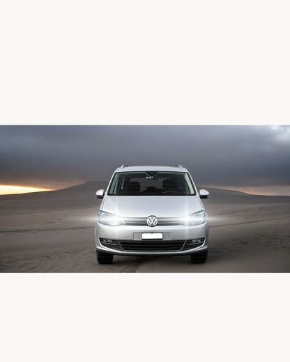 H7 LED KIT FOR VW VOLKSWAGEN SHARAN 7N 6000K WHITE CANBUS HIGH BEAM 