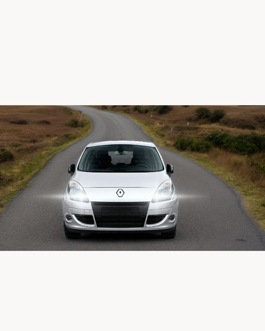 H7 LED KIT FOR RENAULT SCENIC XMODE 6000K WHITE 6000 LUMEN CANBUS HIGH BEAM 