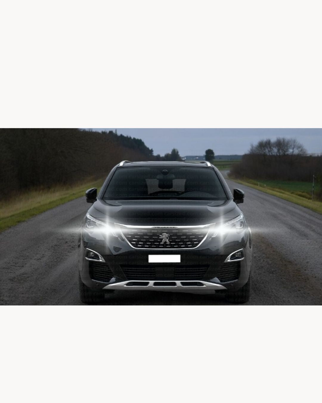 KIT LED H7 PER PEUGEOT 5008 6000K BIANCO 6000 LUMEN CANBUS ABBAGLIANTI