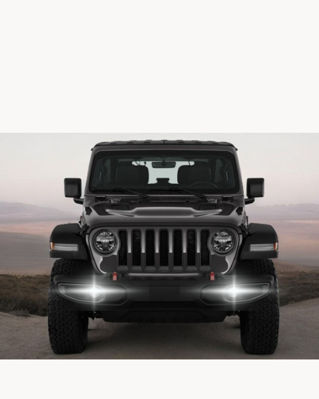COPPIA LUCI DIURNE DRL LED PSX24W CANBUS JEEP WRANGLER IV 6000K 100% NO ERROR