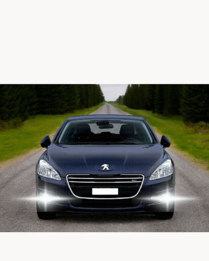 COPPIA LAMPADE P13W LED DRL LUCI DIURNE PEUGEOT 508 CANBUS 6000K NO ERROR