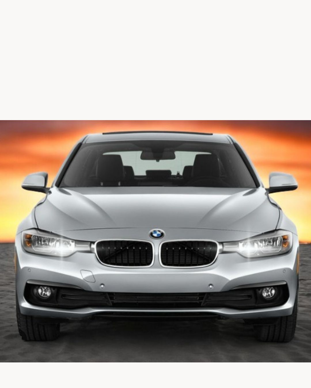 COPPIA LAMPADE DIURNE DRL 10 LED PW24W CANBUS BMW SERIE 3 F30 F31 6000K NO ERROR
