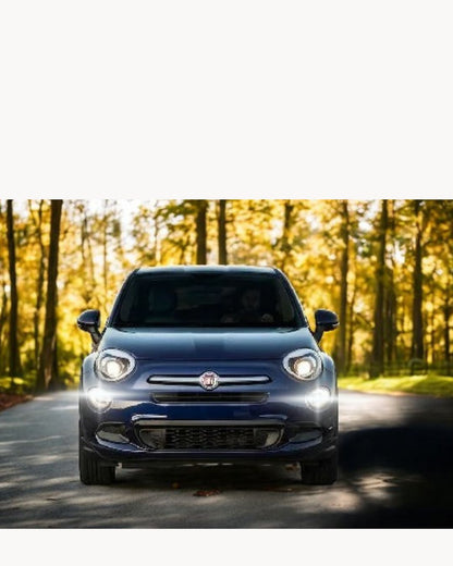 COPPIA LUCI DIURNE DRL 24 LED P21W CANBUS PER FIAT 500X FINO AL 2016 NO ERROR 6K