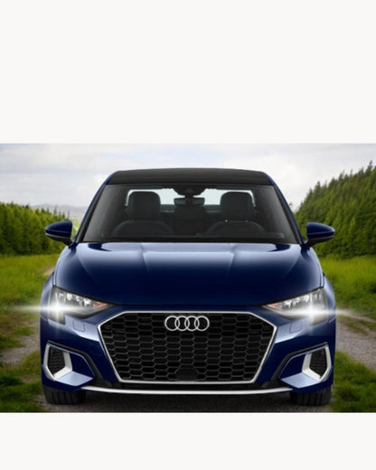 😍COPPIA LUCI DIURNE DRL 15 LED PS19W CANBUS😍AUDI A3 8P FACELIFT 6000K NO ERROR