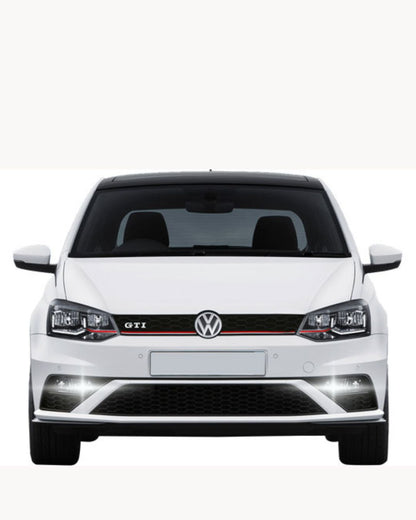 😍🥰COPPIA LUCI DIURNE DRL 15 LED T20 W21W CANBUS🥰 VW POLO 6C 6000K NO ERROR