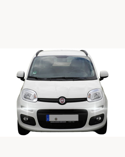 😍COPPIA LAMPADE DIURNE POSIZIONE DRL 24 LED BAY15D CANBUS😍FIAT PANDA 3° 6000K