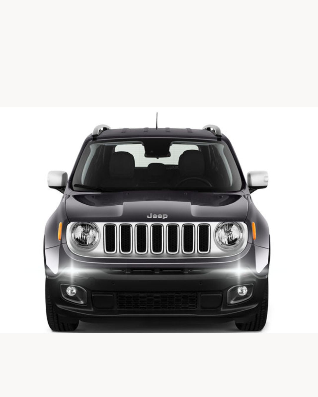 😍😍COPPIA 2 LUCI DIURNE DRL 24 LED P21W BA15S CANBUS 6K JEEP RENEGADE RESTYLING