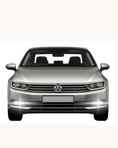 😍PAIR OF DAYTIME LIGHTS DRL 15 LED P21W BA15S CANBUS😍 VW PASSAT B7 VARIANT 6000K😍