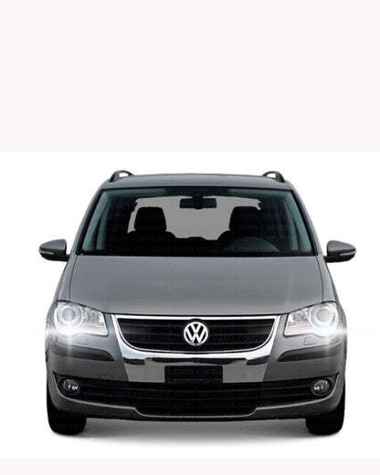 ❤️❤️COPPIA LAMPADE DIURNE POSIZIONE DRL 15 LED T20 CANBUS VW TOURAN 5T1 6000K❤️