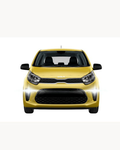 ❤️COPPIA LUCI DIURNE DRL 15 LED P21W BA15S CANBUS KIA PICANTO MK2 6000K NO ERROR