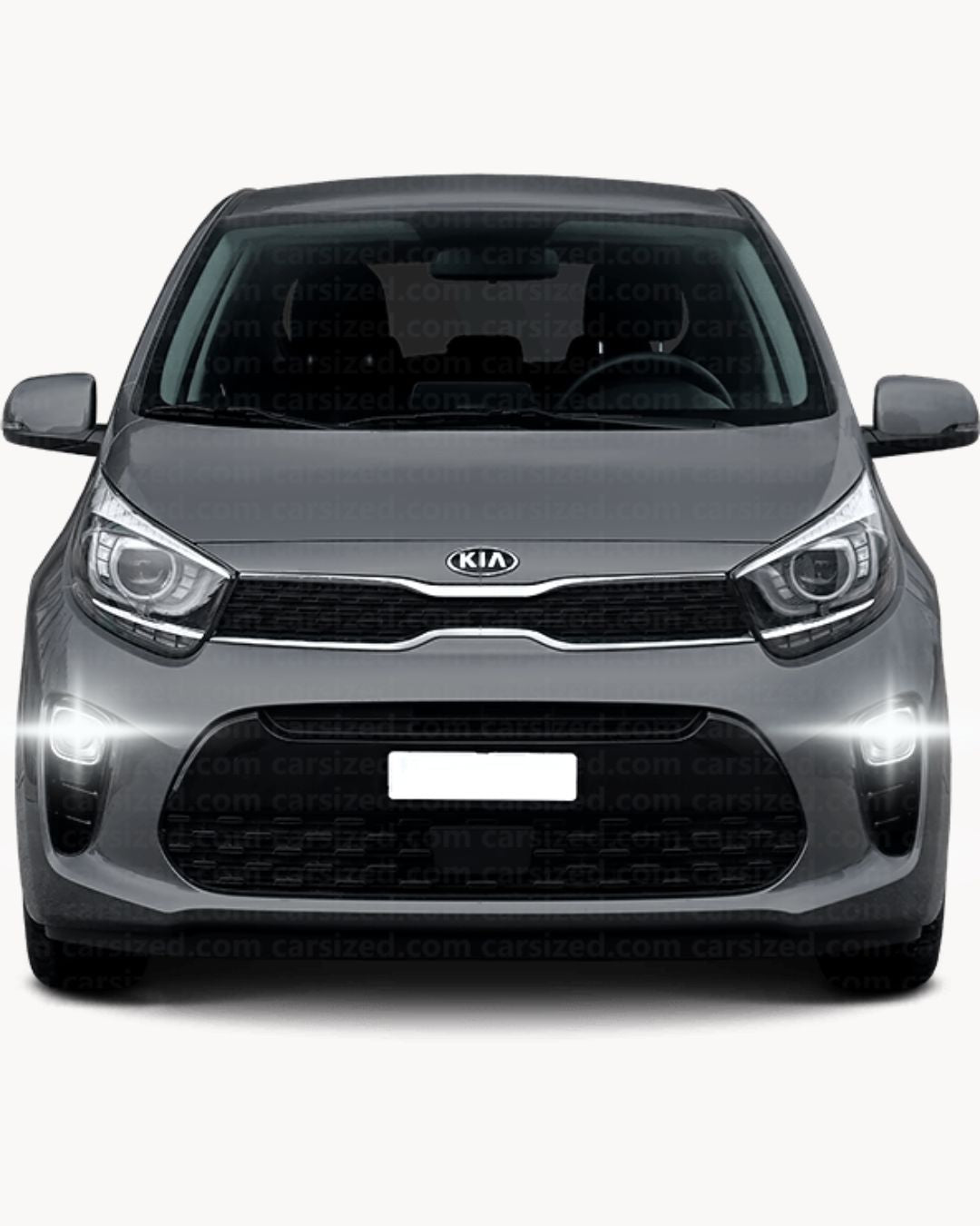 😍COPPIA LUCI DIURNE DRL 15 LED P21W BA15S CANBUS KIA PICANTO JA 6000K NO ERROR