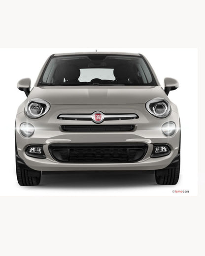 COPPIA LUCI DIURNE DRL 15 LED P21W CANBUS FIAT 500X 6000K FINO AL 2016 NO ERROR