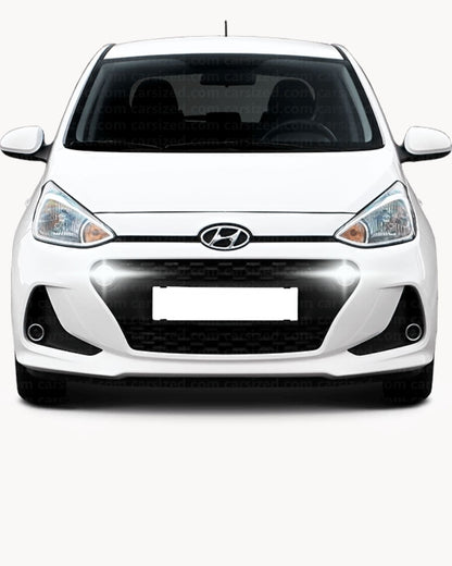 ❤️COPPIA LUCI DIURNE DRL 15 LED P21W BA15S CANBUS ❤️HYUNDAI I10 ❤️MK2 II 6000K❤️