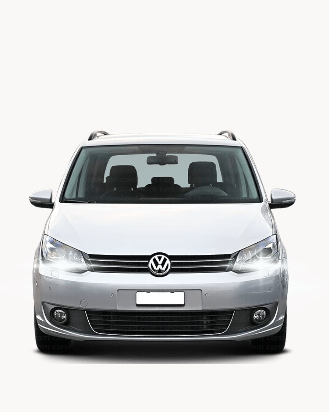 COPPIA LUCI DIURNE DRL 15 LED T20 CANBUS VOLKSWAGEN TOURAN 5T1 6000K NO AVARIA