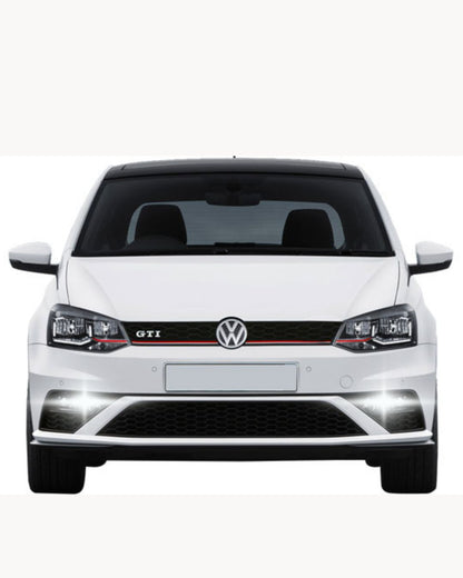 😍😍COPPIA LUCI DIURNE DRL 15 LED T20 W21W CANBUS😍VW POLO 6C😍😍6000K NO ERROR