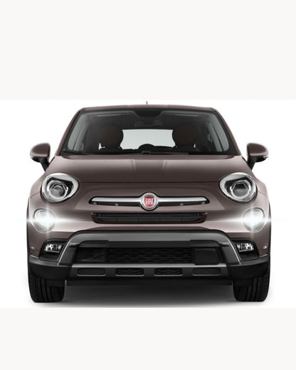 ❤️‍COPPIA LUCI DIURNE DRL 15 LED T20 CANBUS FIAT 500X MY2017 6000K 100% NO ERROR