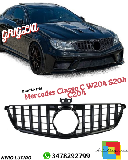 👉SPORT GRILLE SUITABLE FOR Mercedes C-Class W204 S204 C204👉