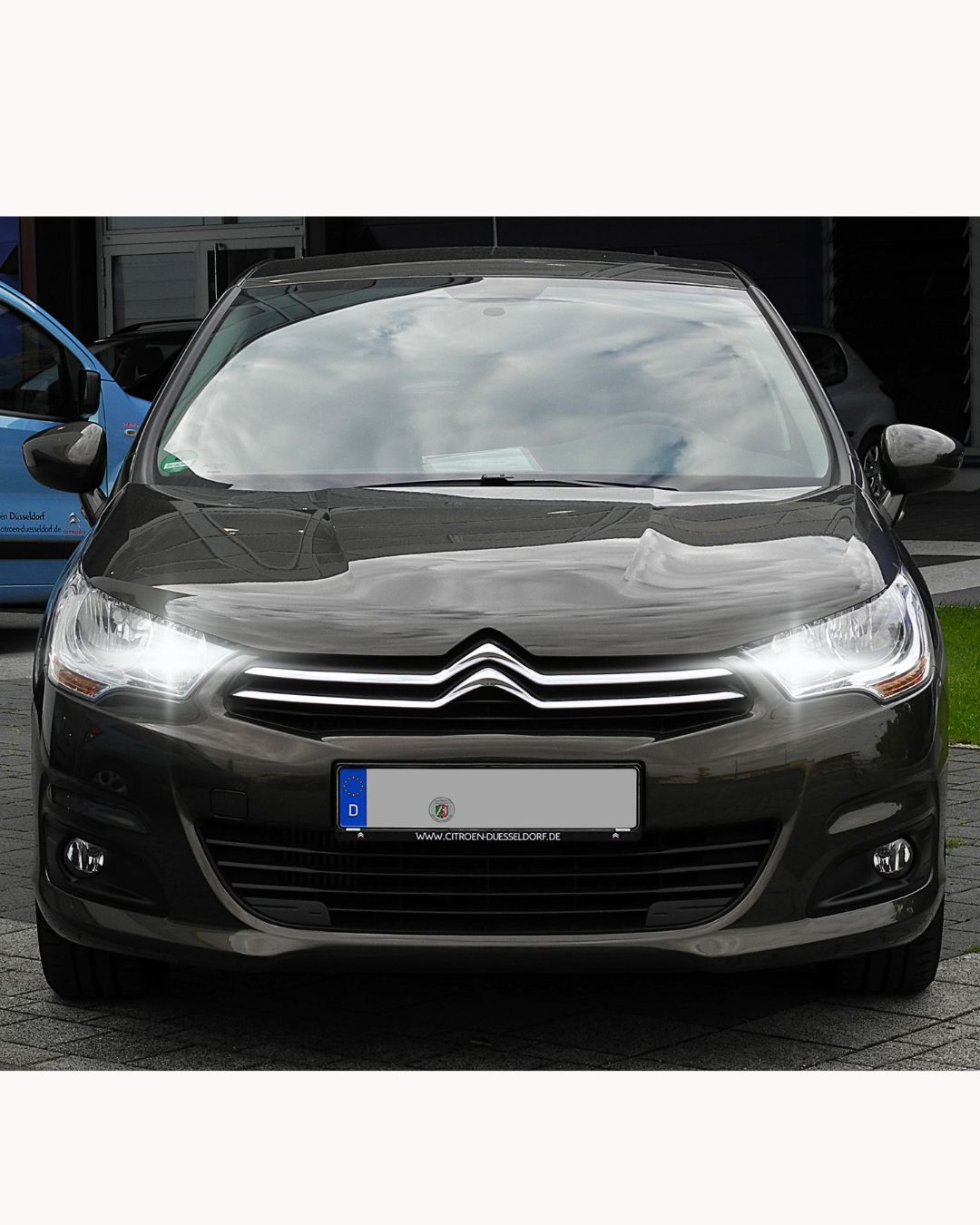 ❤️COPPIA LUCI DIURNE DRL 15 LED P21W BAY15D CANBUS CITROEN C4 II 6000K NO ERRORE